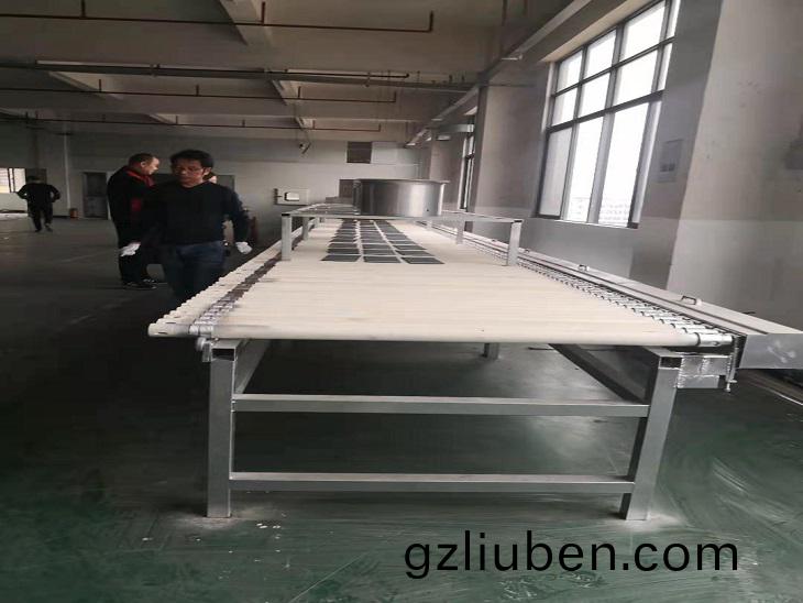 公司第一條自(zi)動化生産線投産試運行